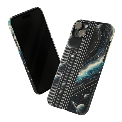 Galactic Pinstripe | Slim Phone Cases