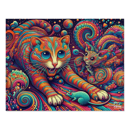 Acid Cat | Jigsaw Puzzle (30, 110, 252, 500,1000-Piece)