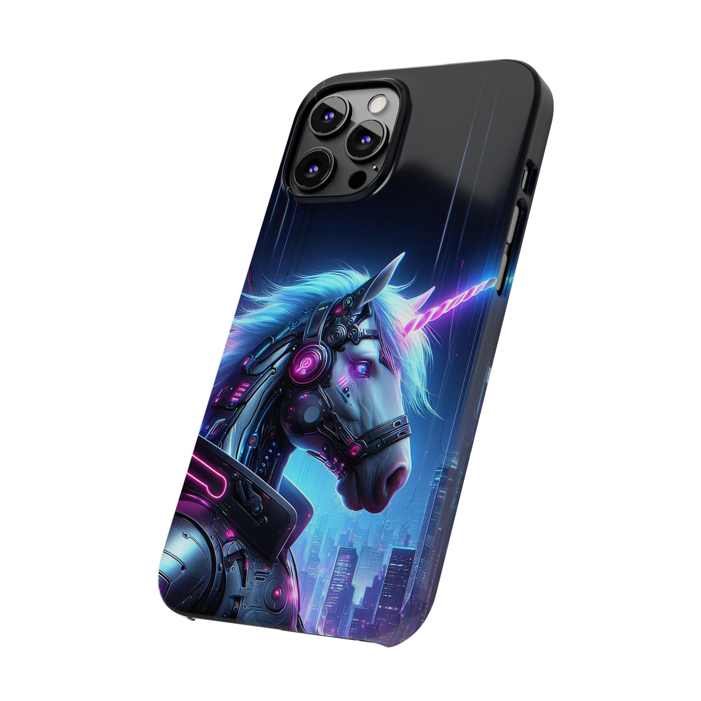 Neon Unicorn | Slim Phone Cases