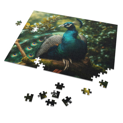 Peacock#2 | Jigsaw Puzzle (30, 110, 252, 500,1000-Piece)