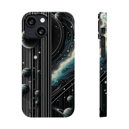 Galactic Pinstripe | Slim Phone Cases