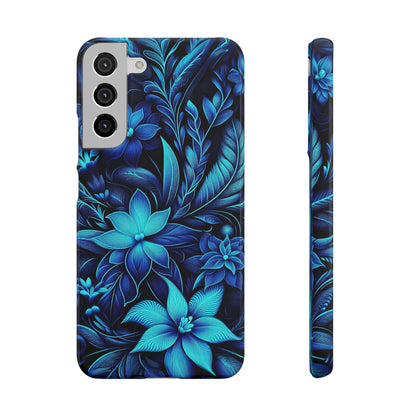 Botanical Blues | Snap Cases