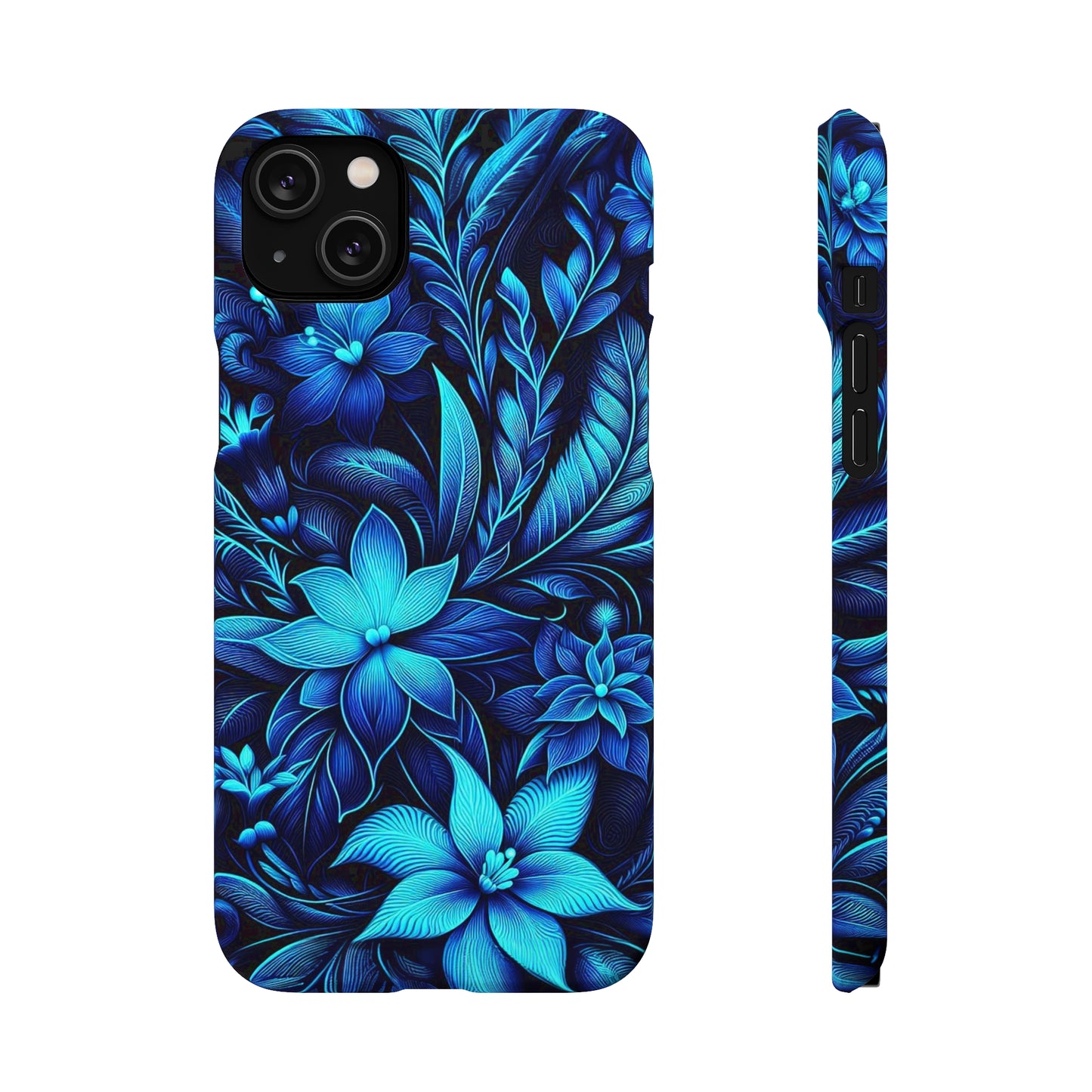 Botanical Blues | Snap Cases