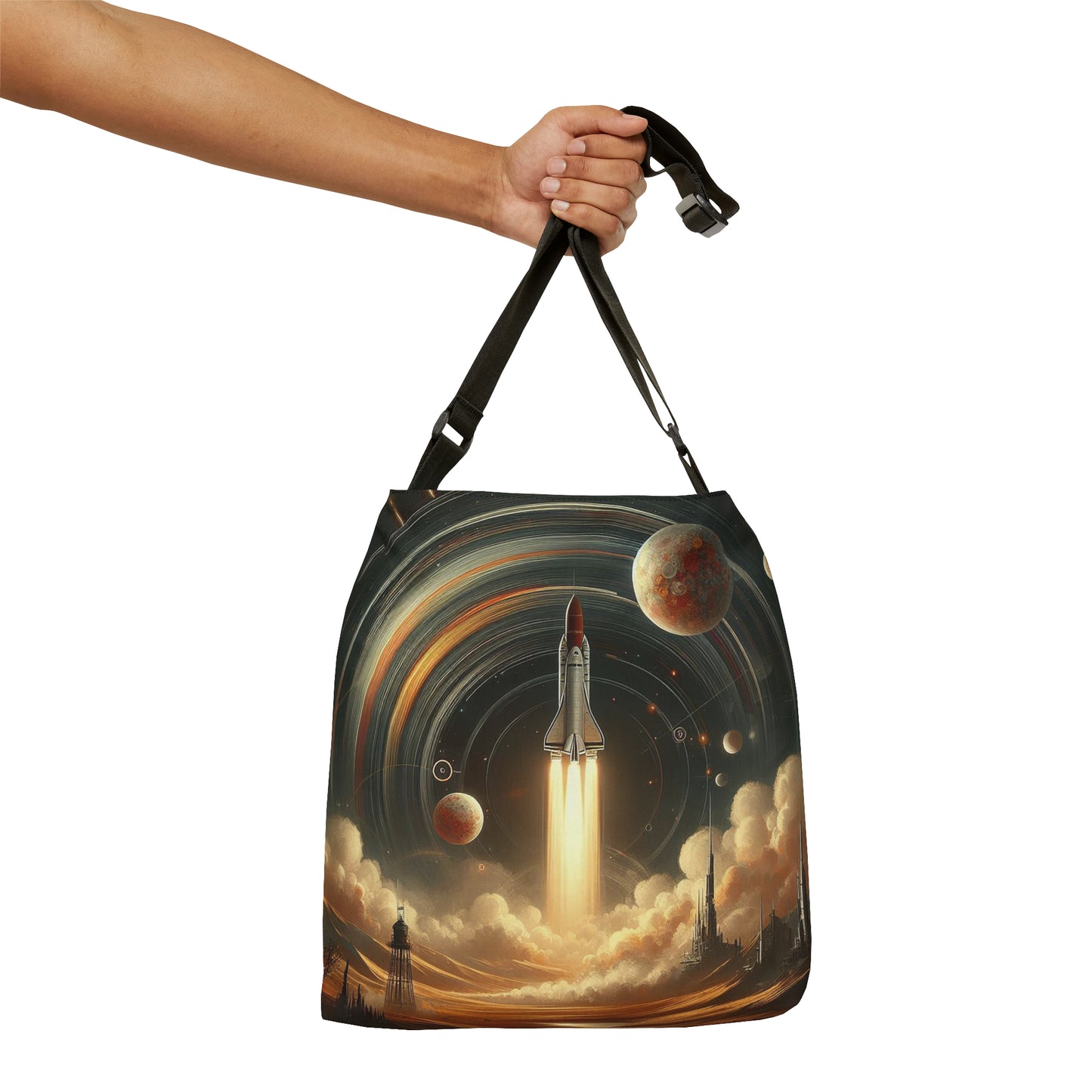 To Infinity | Adjustable Tote Bag