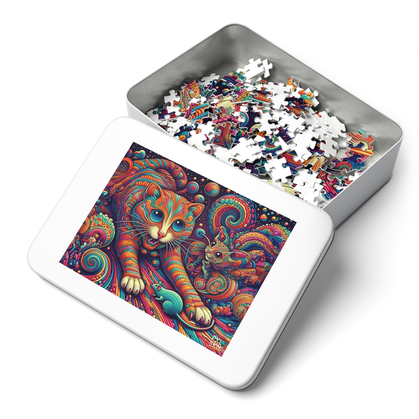 Acid Cat | Jigsaw Puzzle (30, 110, 252, 500,1000-Piece)