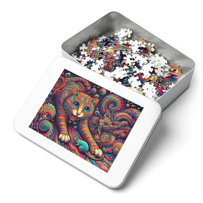 Acid Cat | Jigsaw Puzzle (30, 110, 252, 500,1000-Piece)