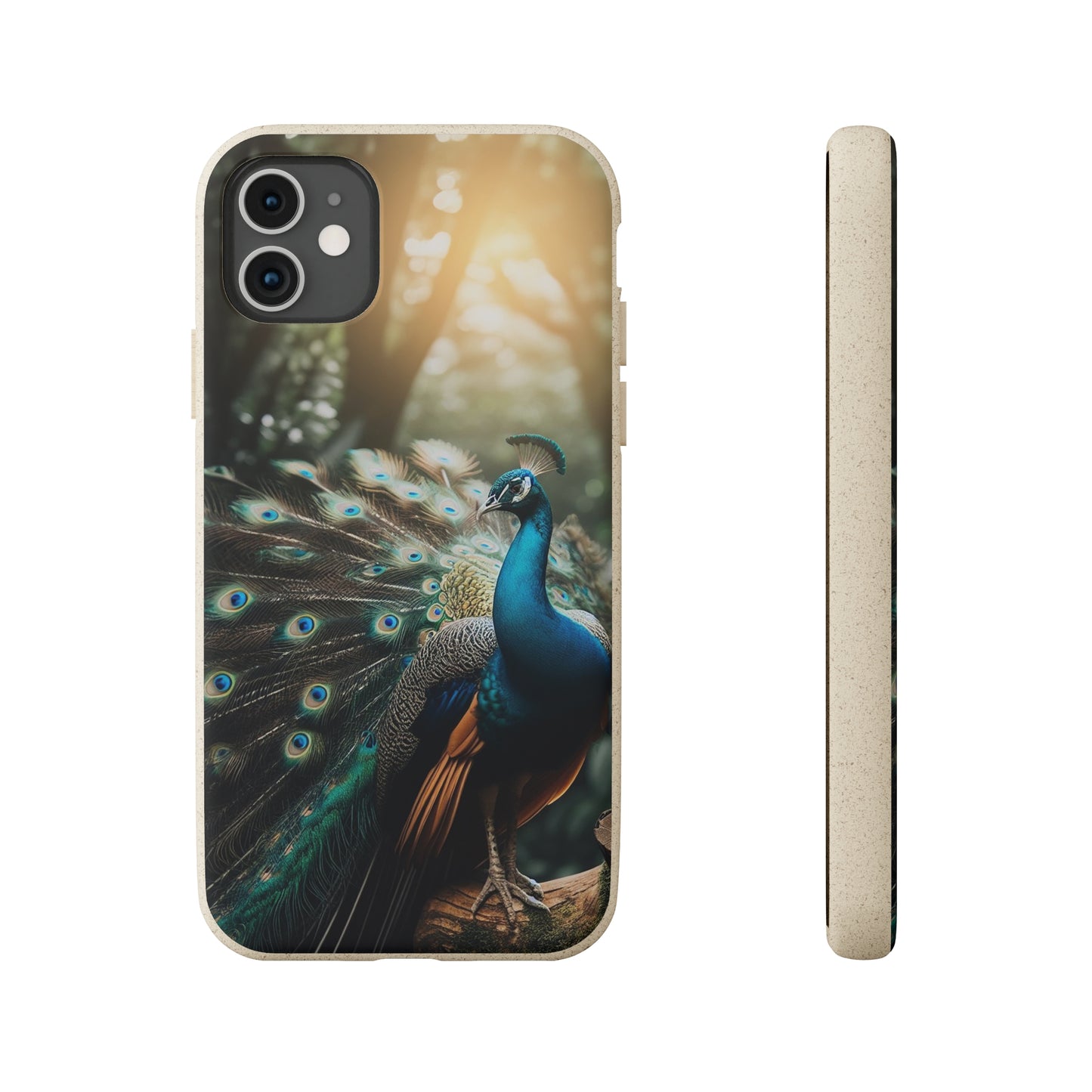 Peacock #3 | Biodegradable Cases