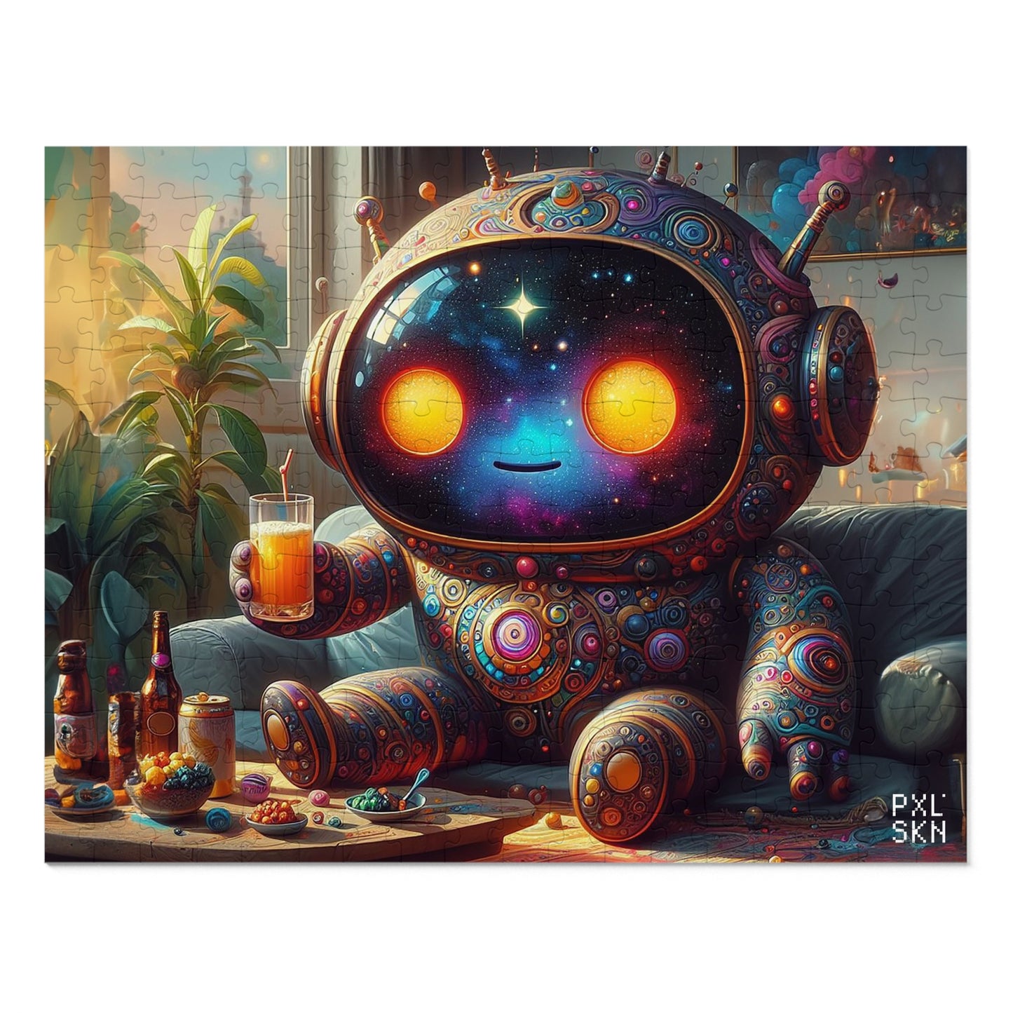 Breakfast with Cosmo | Jigsaw Puzzle (30, 110, 252, 500,1000-Piece)