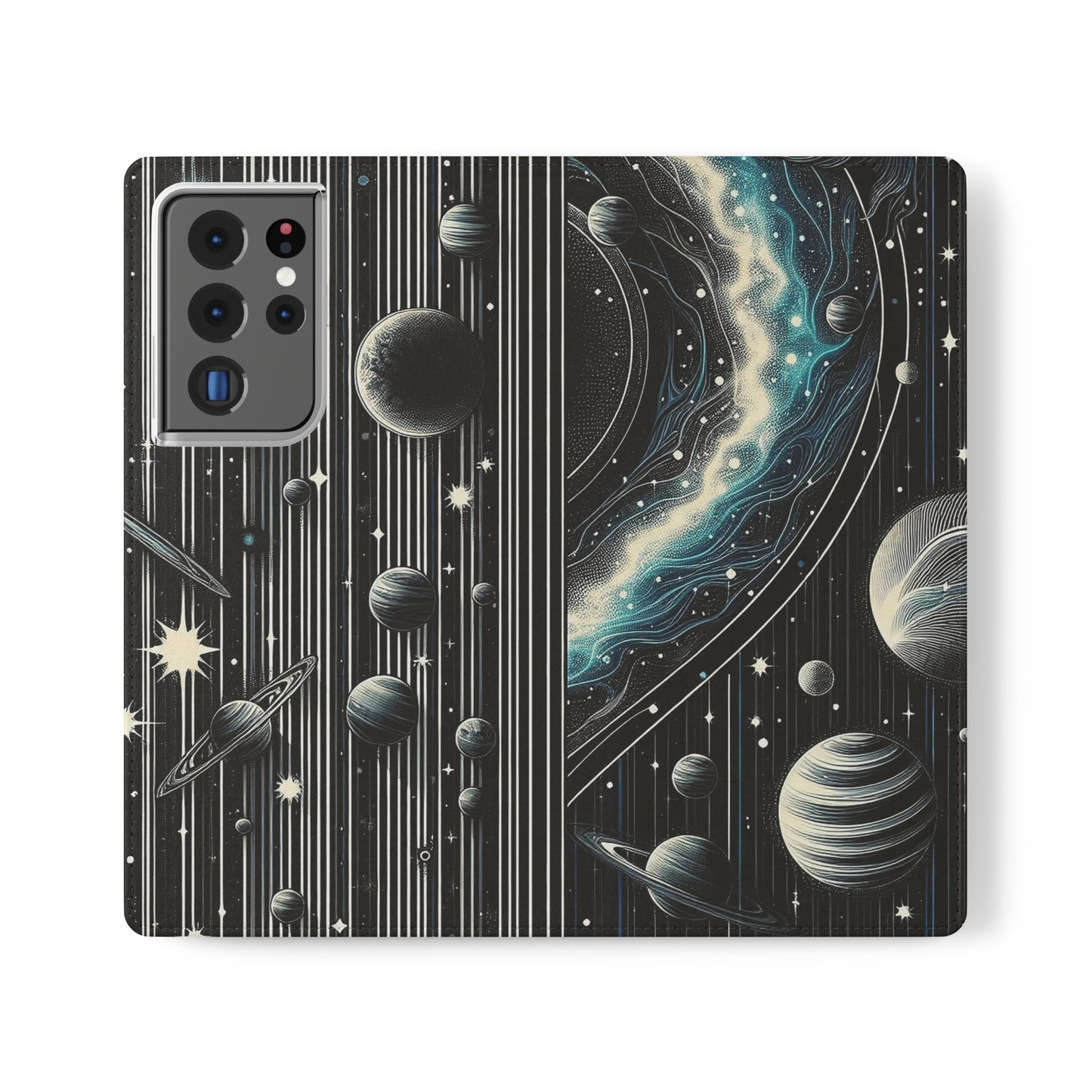 Galactic Pinstripe | Flip Cases