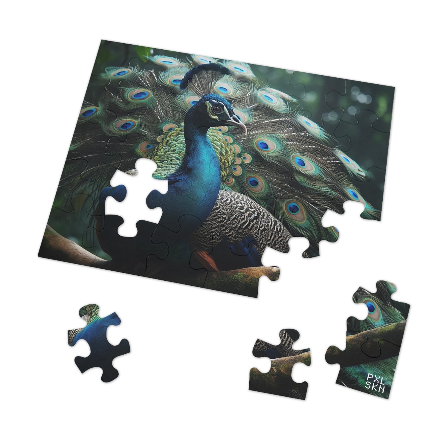 Peacock#1 | Jigsaw Puzzle (30, 110, 252, 500,1000-Piece)