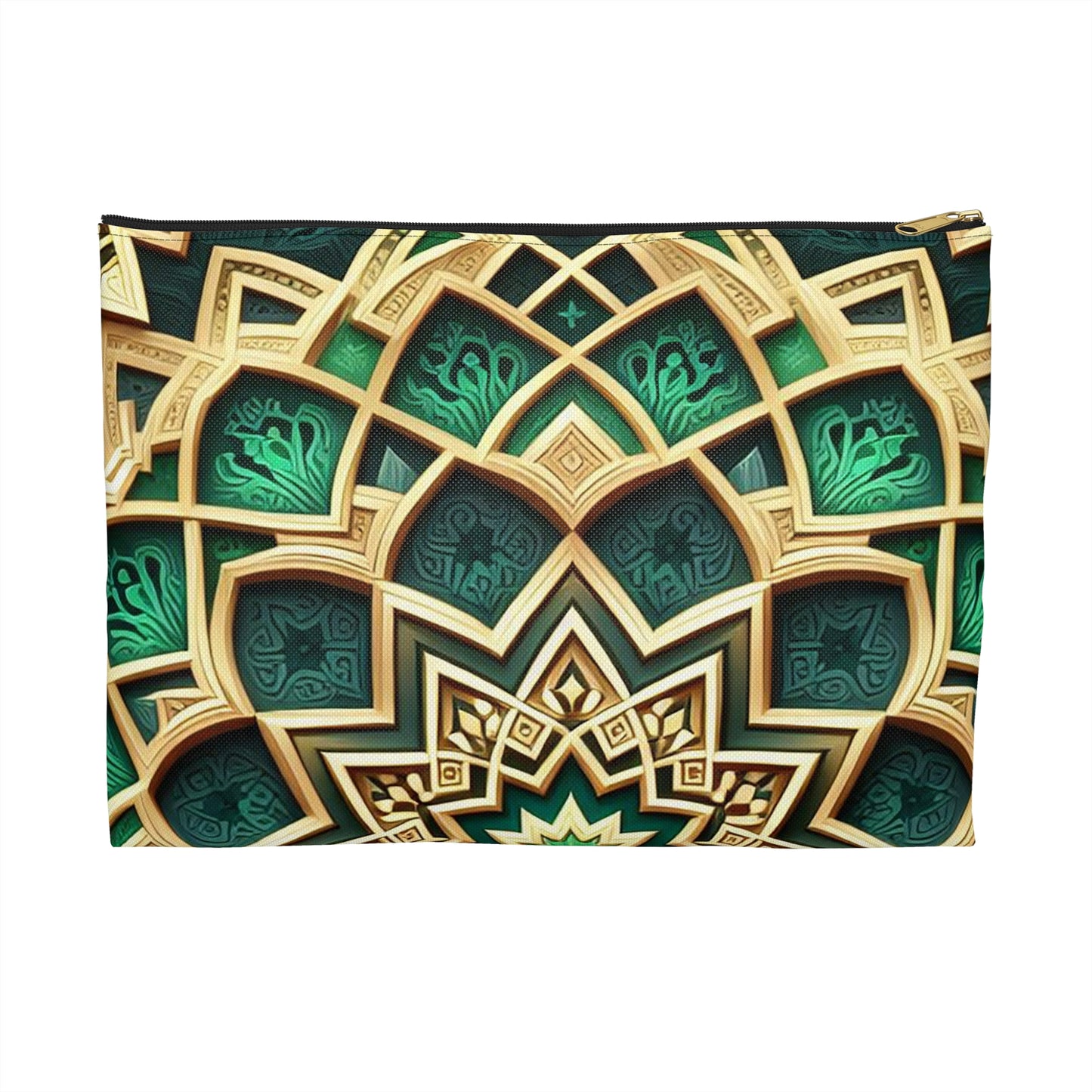 Emerald Lotus | Accessory Pouch