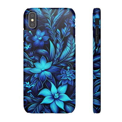 Botanical Blues | Snap Cases