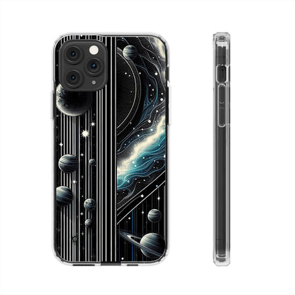 Galactic Pinstripe | Clear Cases