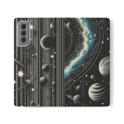 Galactic Pinstripe | Flip Cases