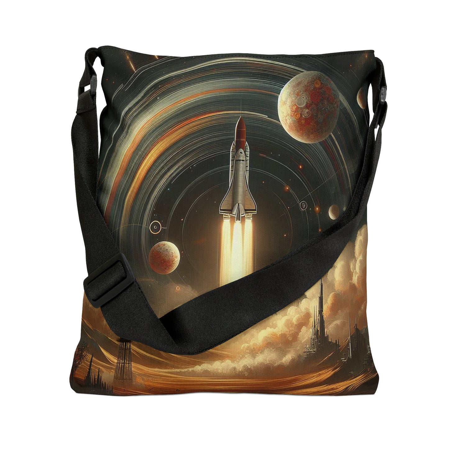 To Infinity | Adjustable Tote Bag