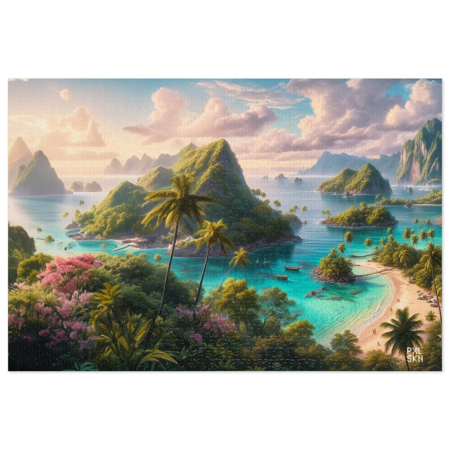 Blissful Island | Jigsaw Puzzle (30, 110, 252, 500,1000-Piece)