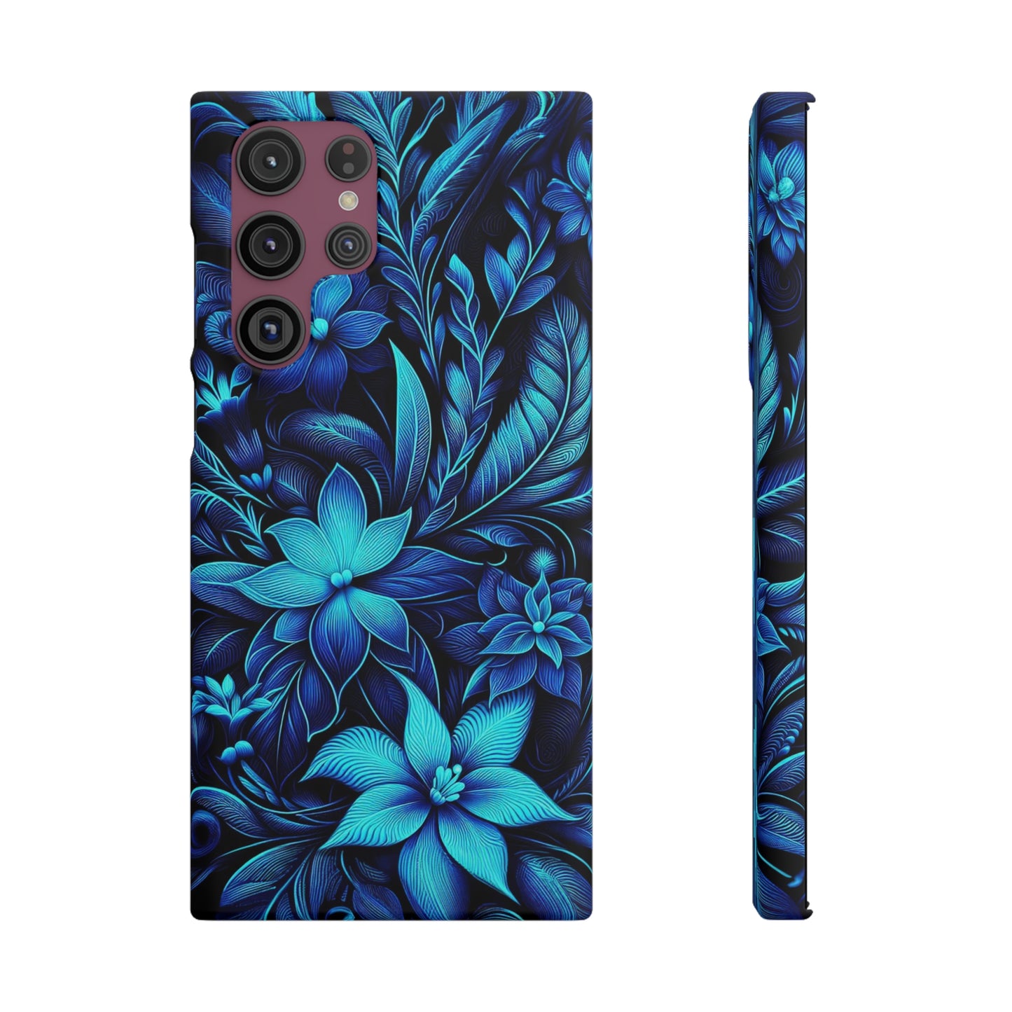 Botanical Blues | Snap Cases