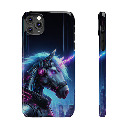 Neon Unicorn | Slim Phone Cases