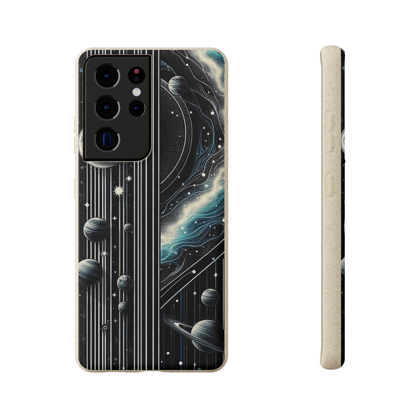 Galactic Pinstripe | Biodegradable Cases