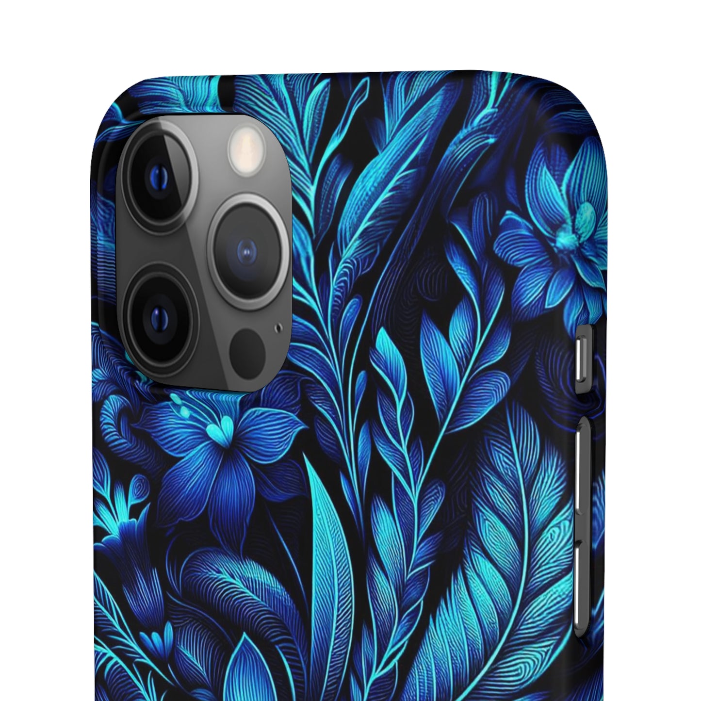 Botanical Blues | Snap Cases