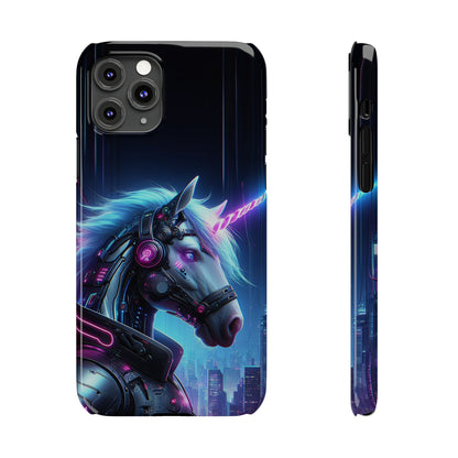 Neon Unicorn | Slim Phone Cases