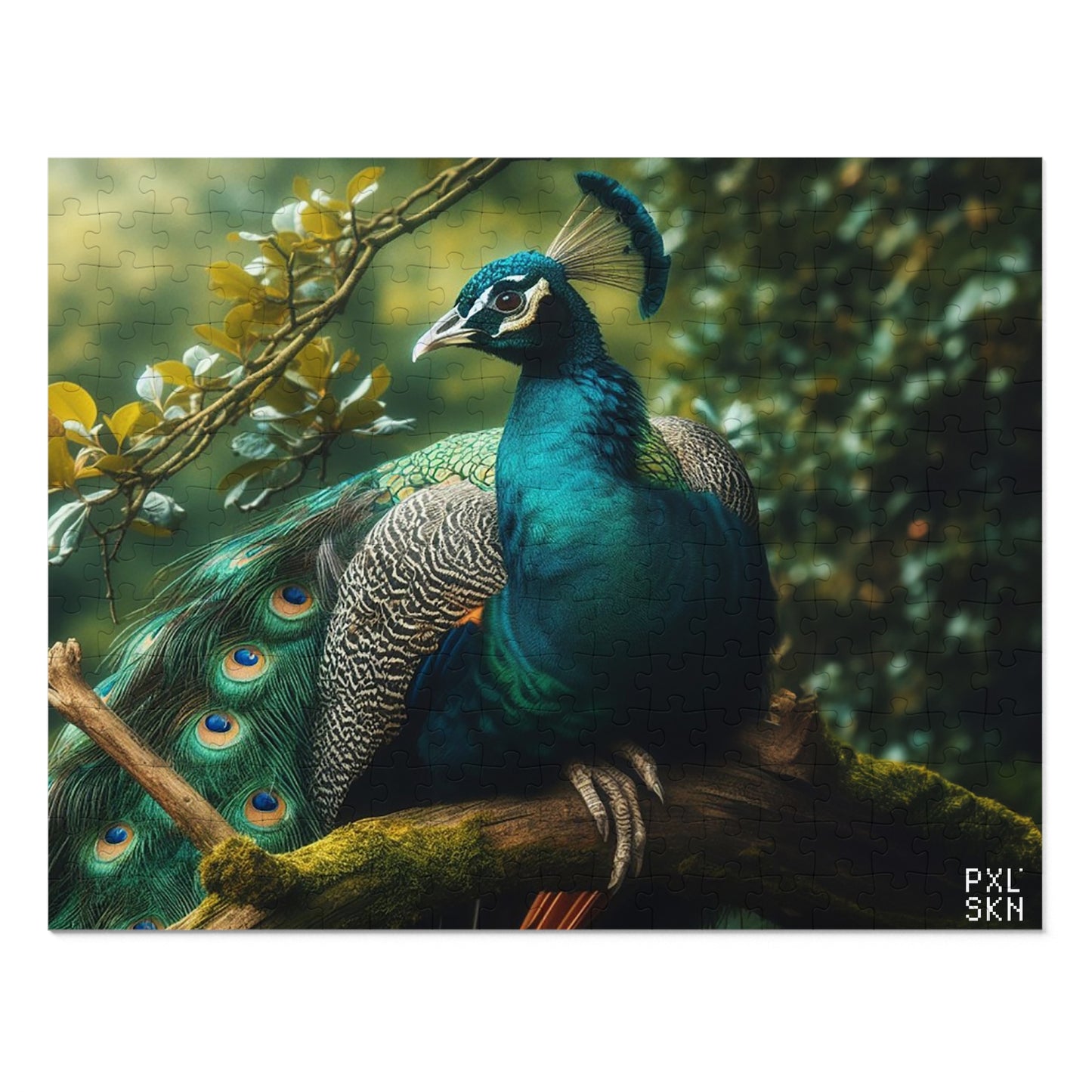 Peacock#2 | Jigsaw Puzzle (30, 110, 252, 500,1000-Piece)