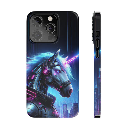 Neon Unicorn | Slim Phone Cases