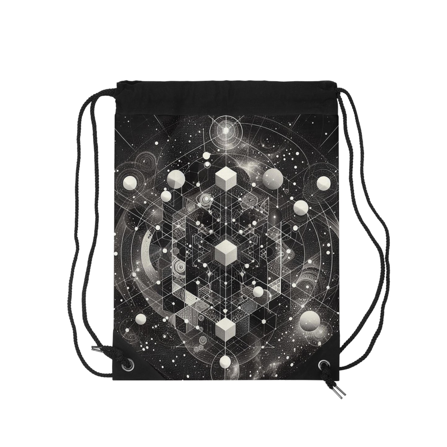 Quantum Cube | Drawstring Bag