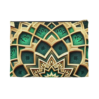 Emerald Lotus | Accessory Pouch