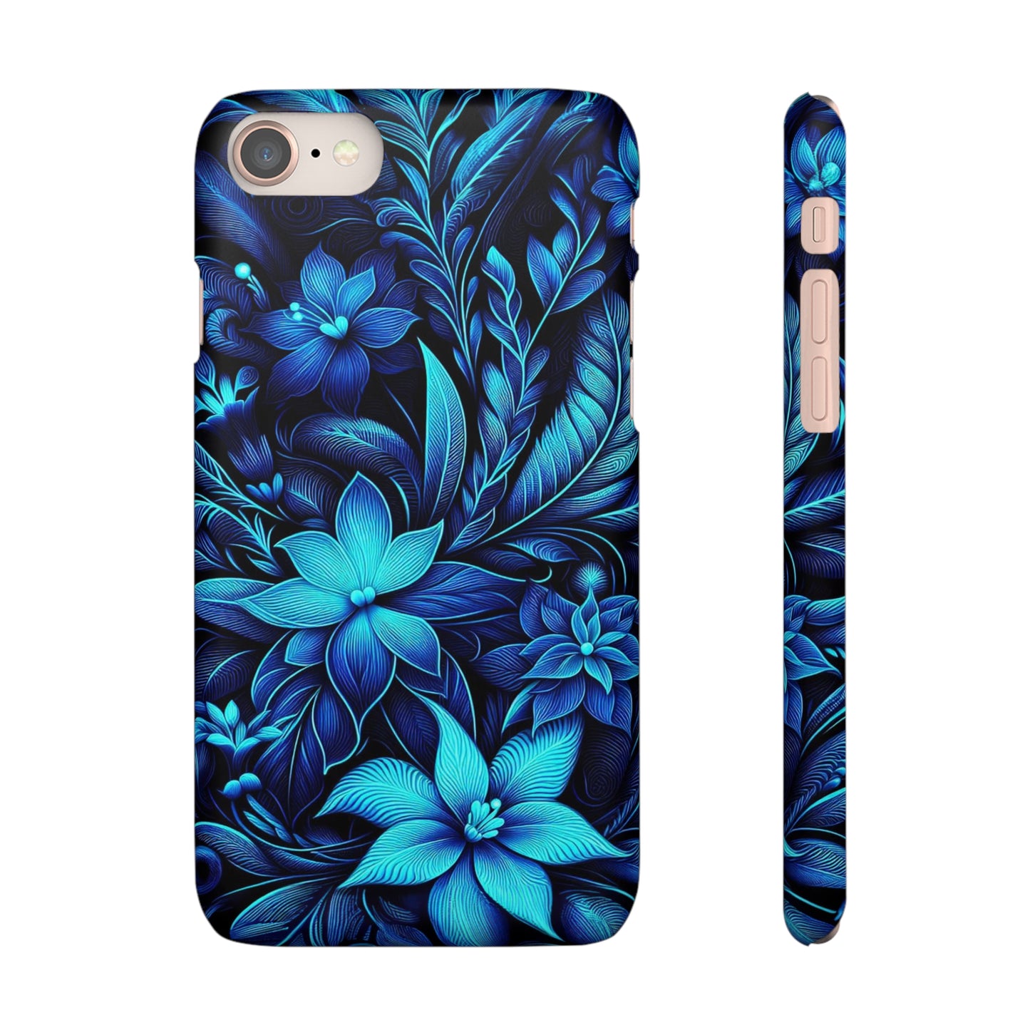 Botanical Blues | Snap Cases