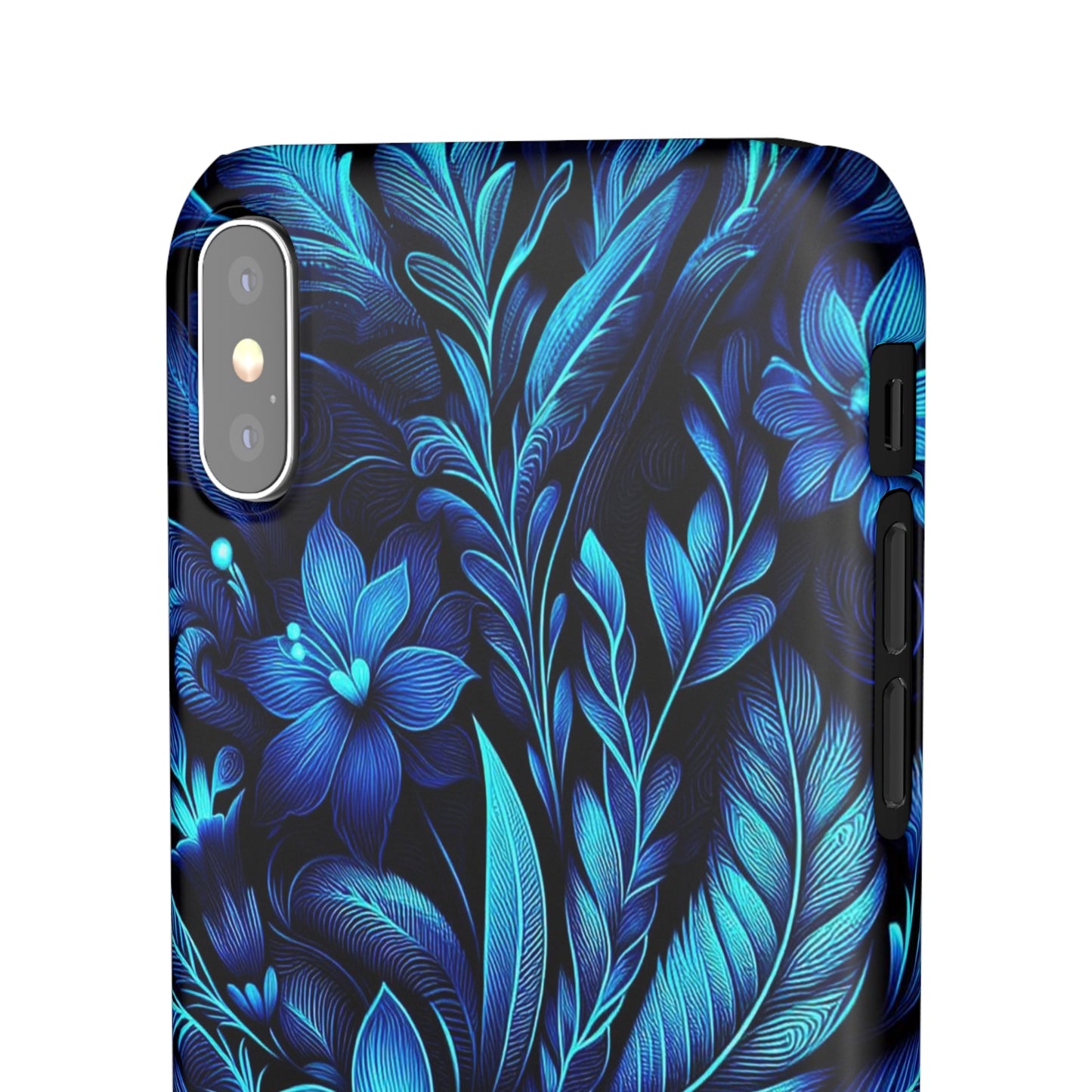 Botanical Blues | Snap Cases