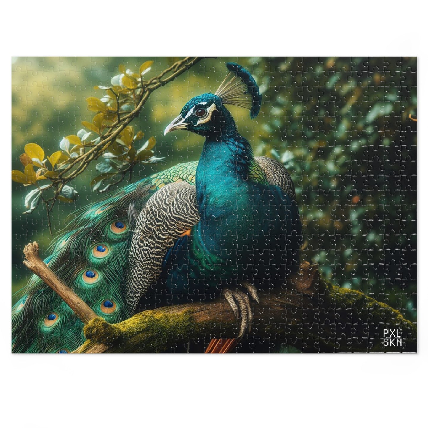 Peacock#2 | Jigsaw Puzzle (30, 110, 252, 500,1000-Piece)