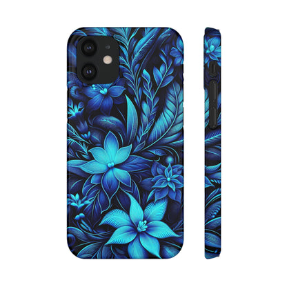 Botanical Blues | Snap Cases