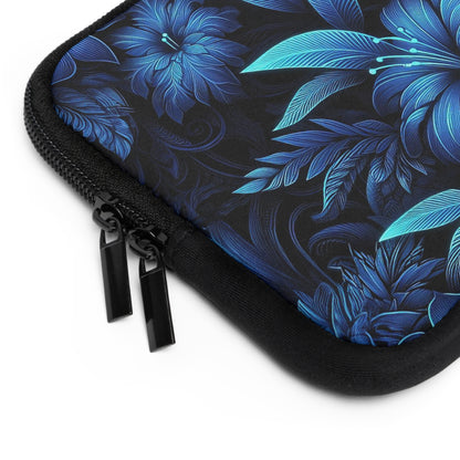 Cyan Blooms | Laptop Sleeve