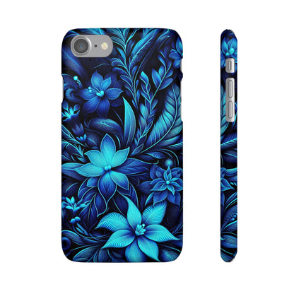 Botanical Blues | Snap Cases