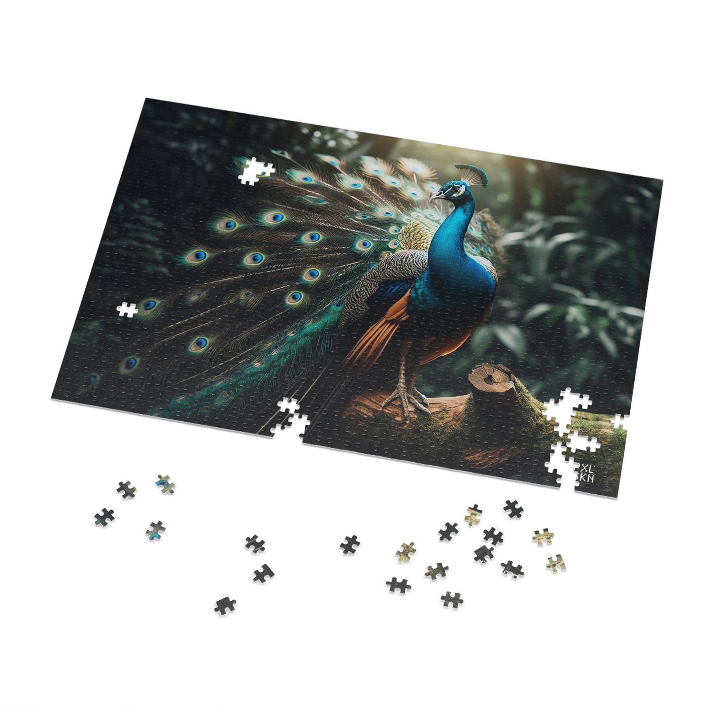 Peacock#3 | Jigsaw Puzzle (30, 110, 252, 500,1000-Piece)