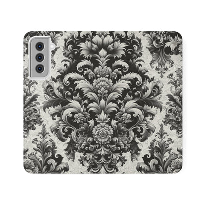 Floral Demask | Flip Cases