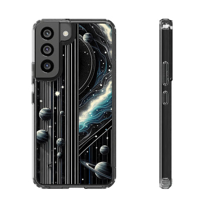 Galactic Pinstripe | Clear Cases