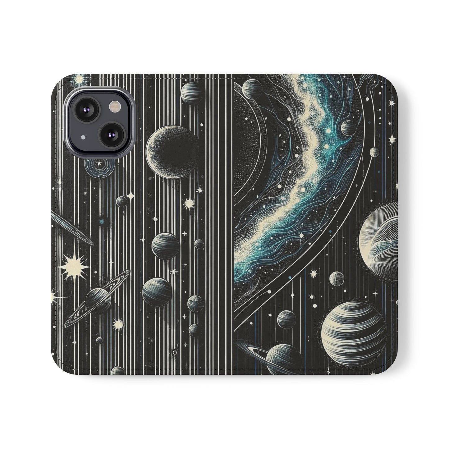 Galactic Pinstripe | Flip Cases