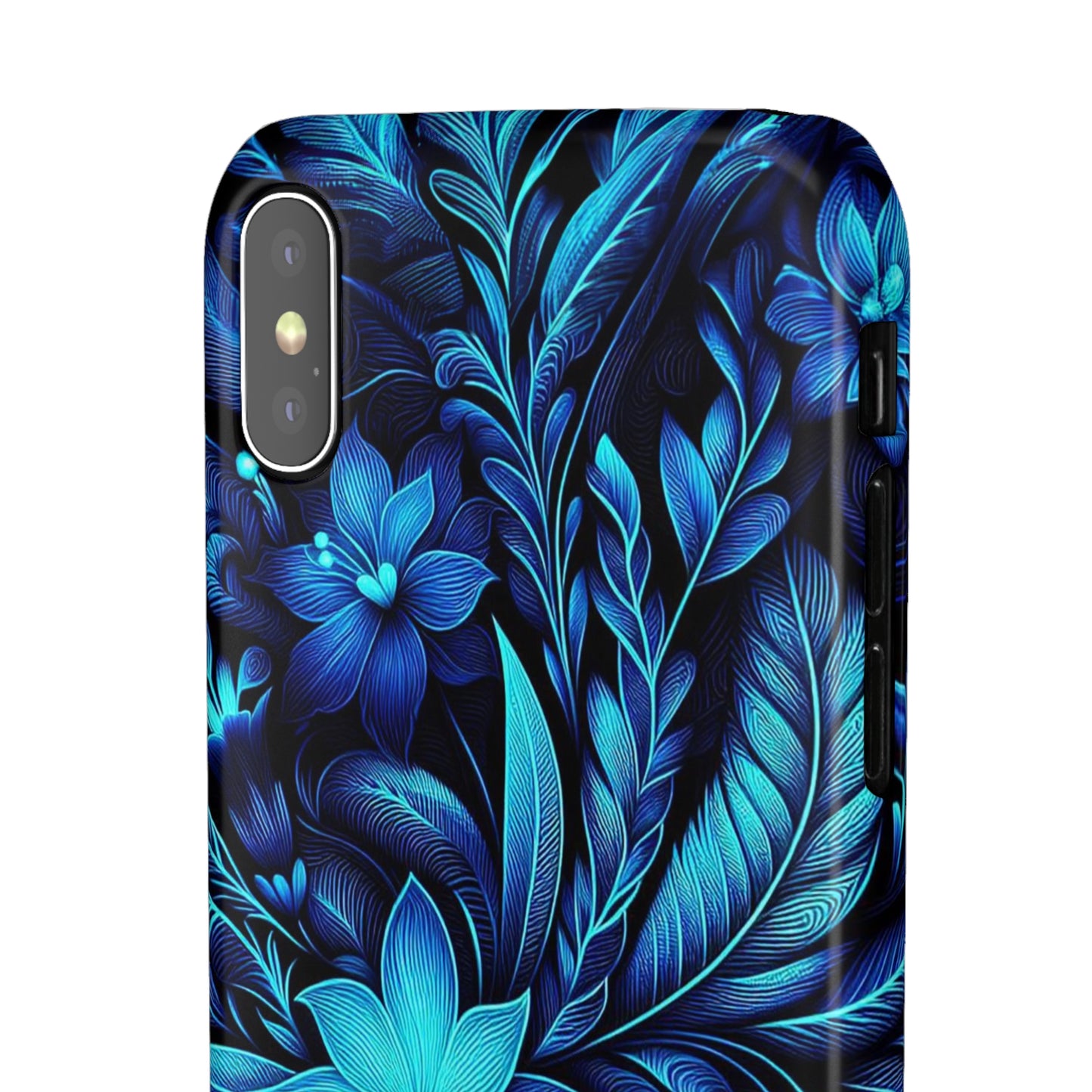 Botanical Blues | Snap Cases