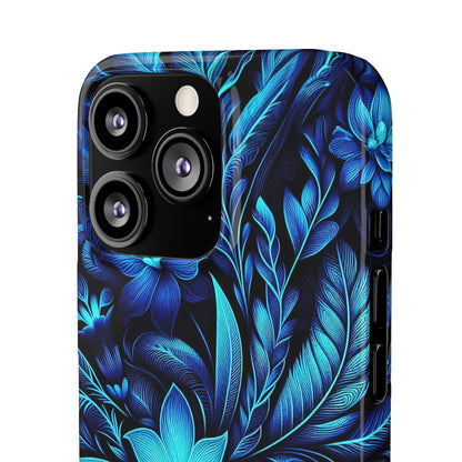 Botanical Blues | Snap Cases