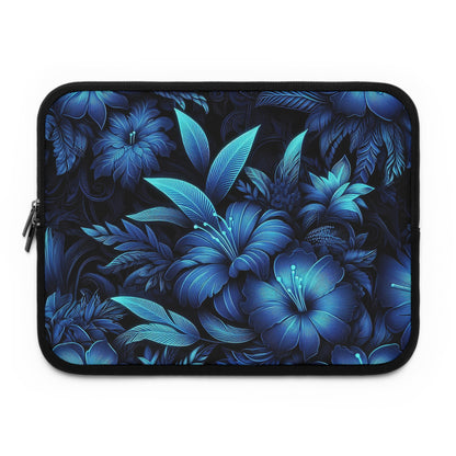 Cyan Blooms | Laptop Sleeve