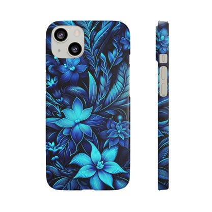 Botanical Blues | Snap Cases