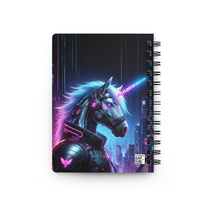 Neon Unicorn  | Spiral Bound Journal