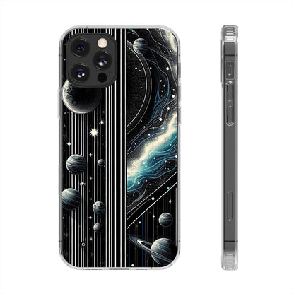 Galactic Pinstripe | Clear Cases