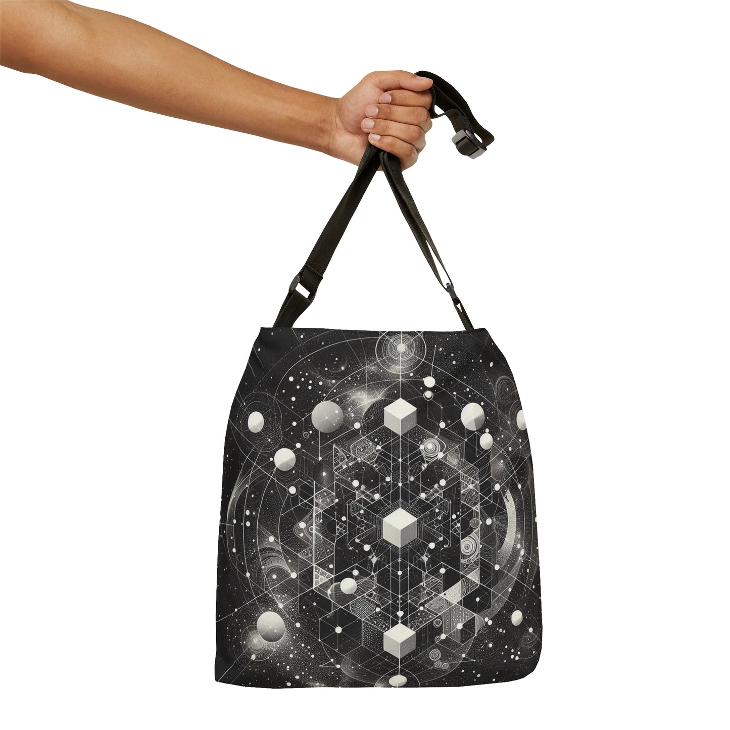 Quantum Cube | Adjustable Tote Bag