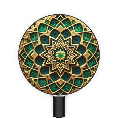 Emerald Lotus | Magnetic Induction Charger