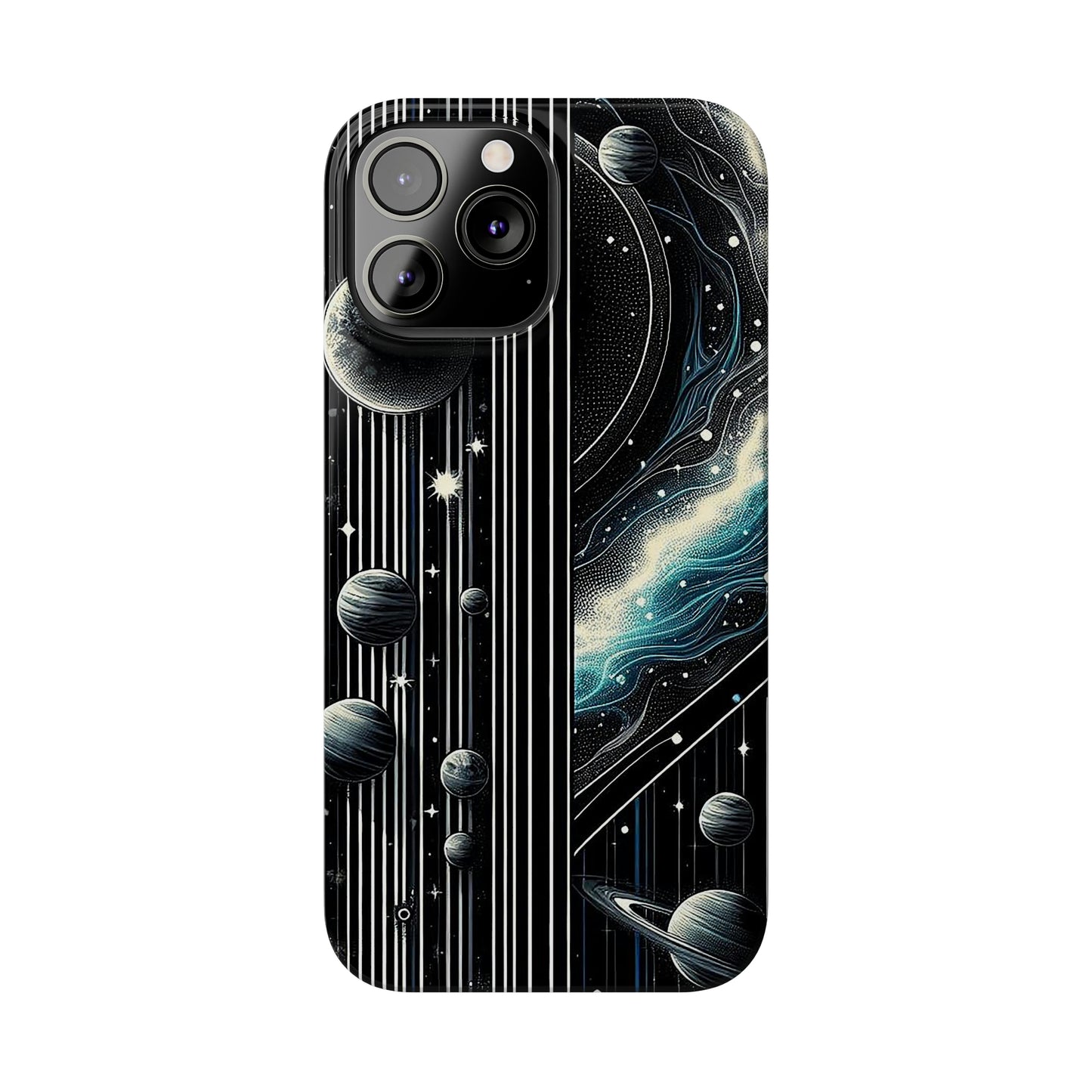 Galactic Pinstripe | Slim Phone Cases