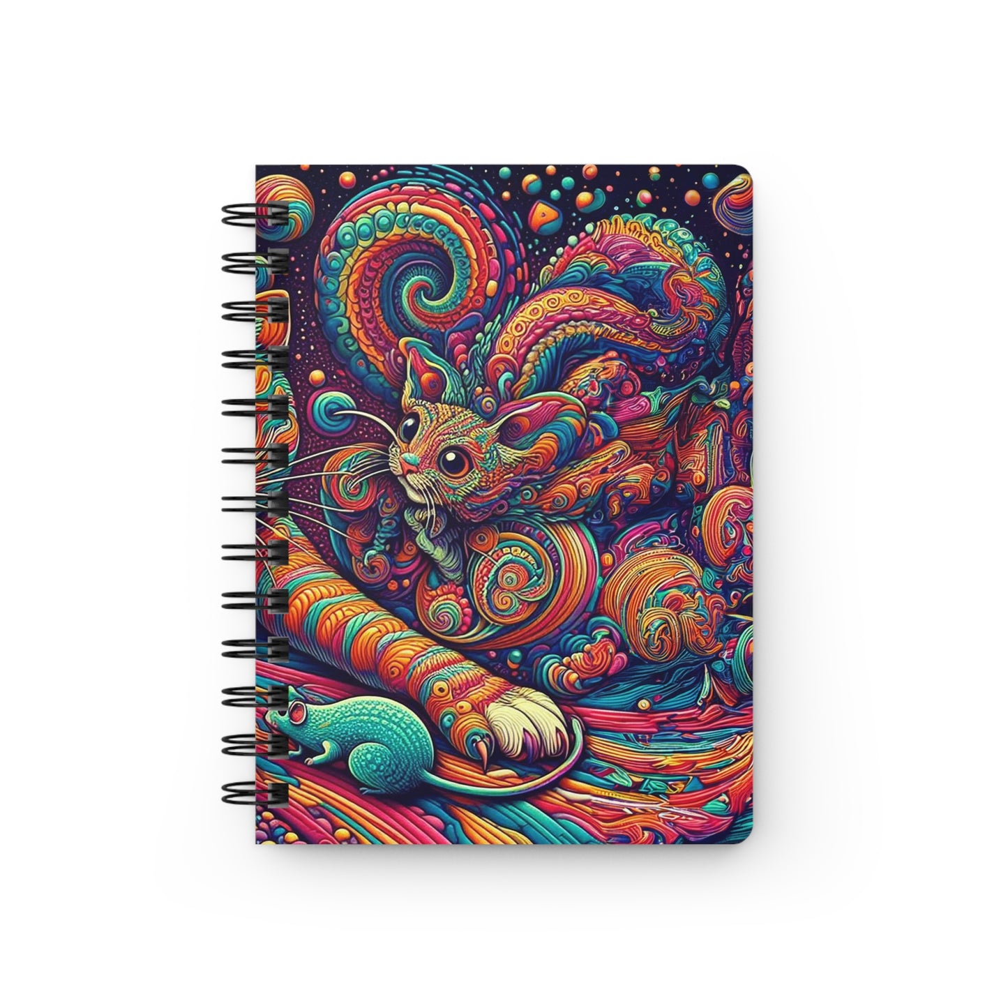 Acid Cat | Spiral Bound Journal