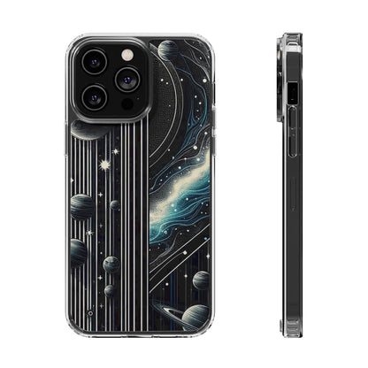 Galactic Pinstripe | Clear Cases